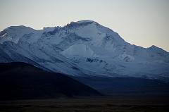 
Cho Oyu (8201m), the sixth highest mountain in the world, close up from Tingri at sunrise.
